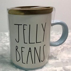 RAE DUNN "Jelly Beans" Coffee Mug w/ Lid